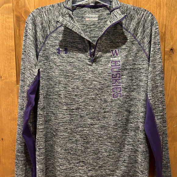 Washington Huskies Quarter Zip by Under Armour - Picture 11 of 15